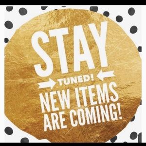 New items coming today!